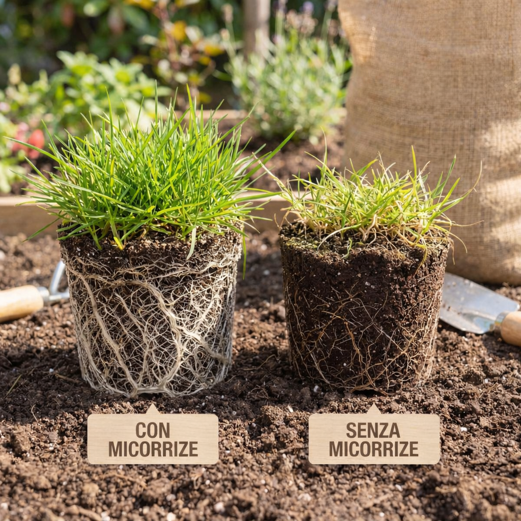 "Micorrize: il segreto sotterraneo che rende il tuo prato indistruttibile"
