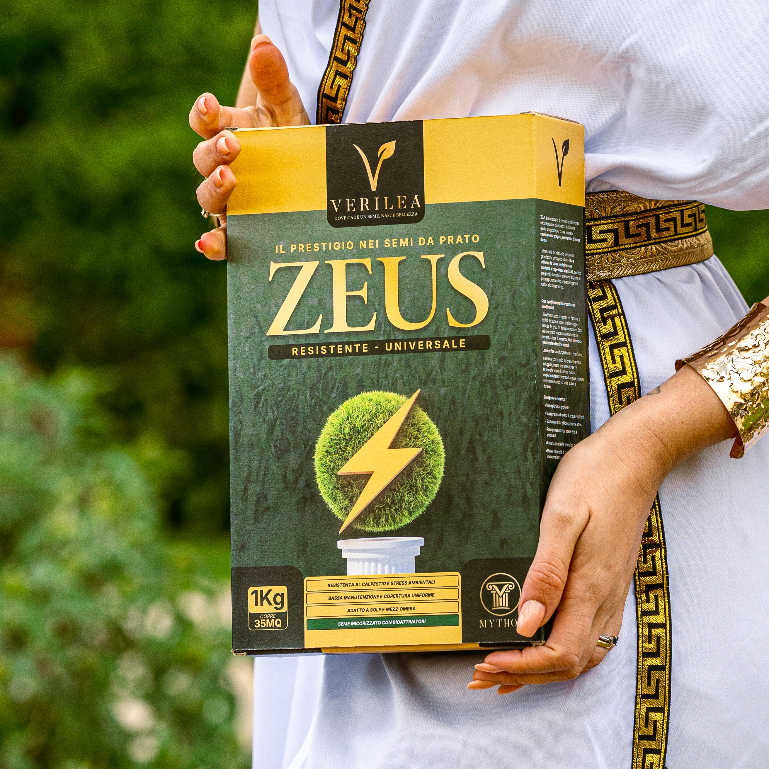 Zeus - Semi prato di alta qualità - Resistente, Fitto e Uniforme